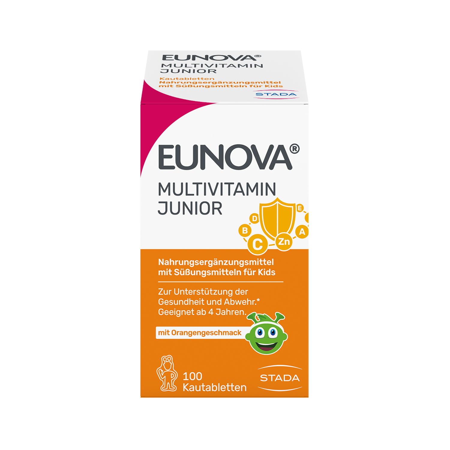 Abbildung für EUNOVA Junior Kautabletten m.Orangengeschmack
