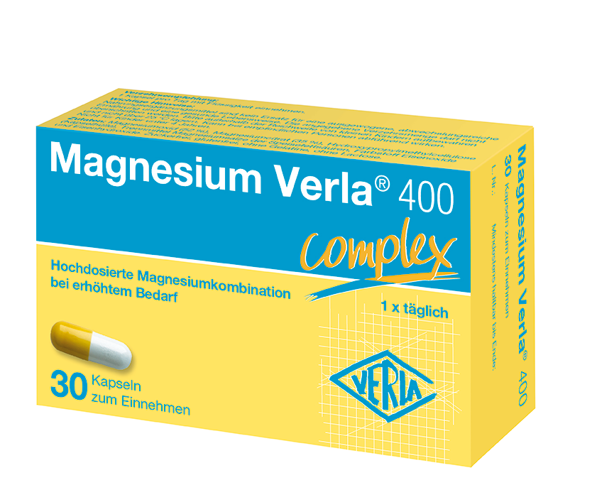 Abbildung für MAGNESIUM VERLA 400 Kapseln