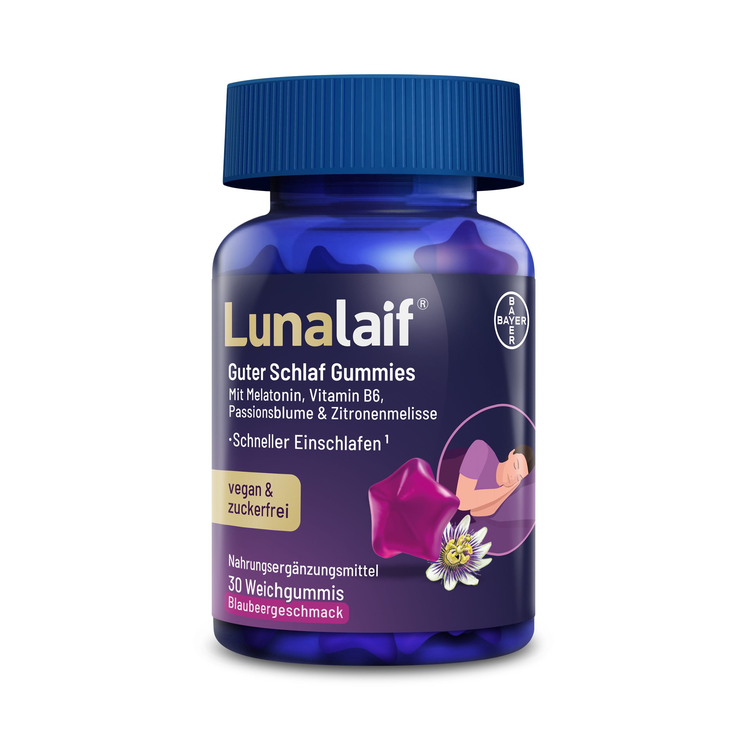 Abbildung für LUNALAIF Guter Schlaf Gummies